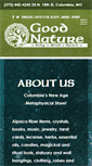 Mobile Screenshot of goodnature.us