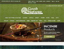 Tablet Screenshot of goodnature.us